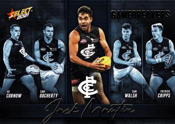2021 Select AFL Footy Stars - Gamebreakers #GB14 Jack Martin Front